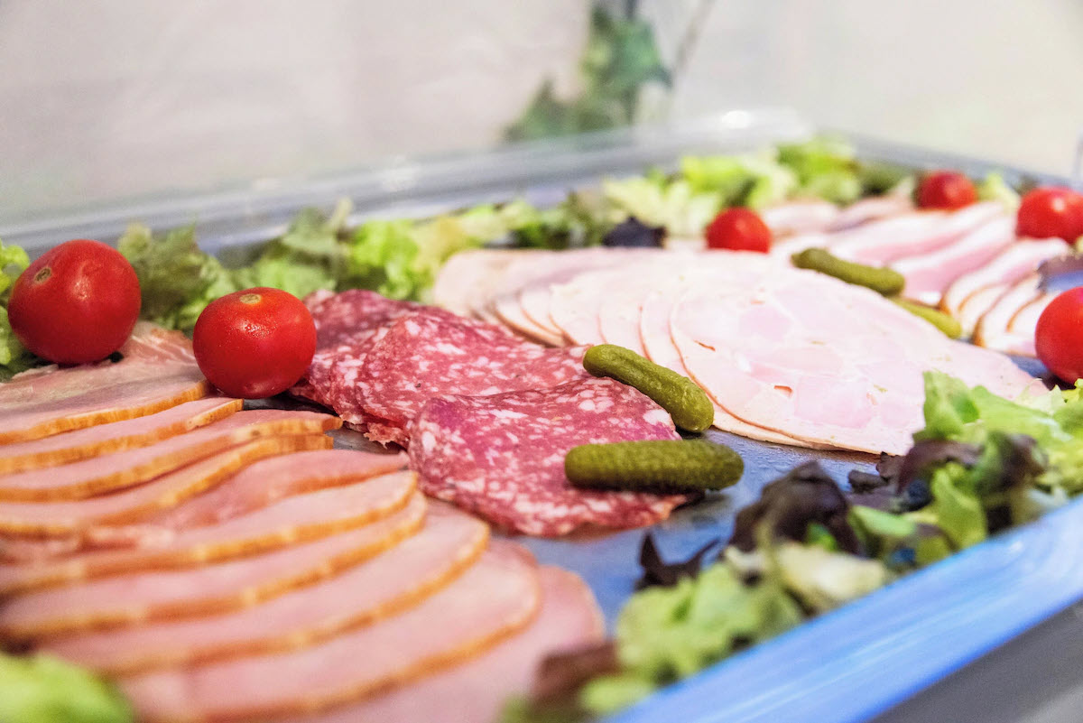 Buffet at the Hotel Beaucour