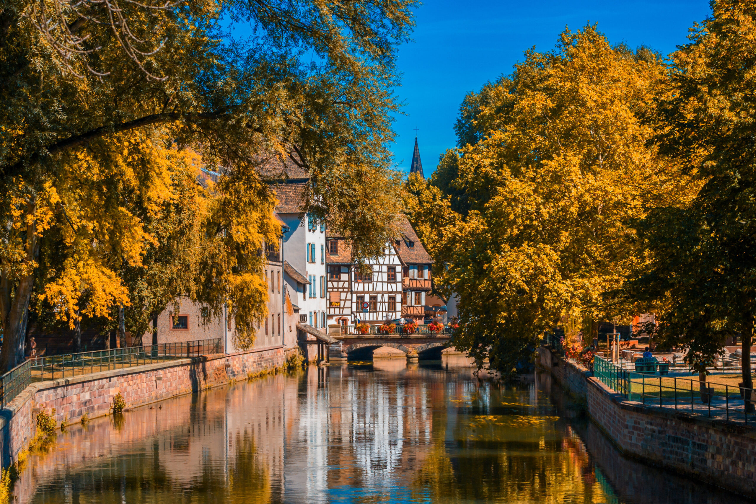 View of Strasbourg, France