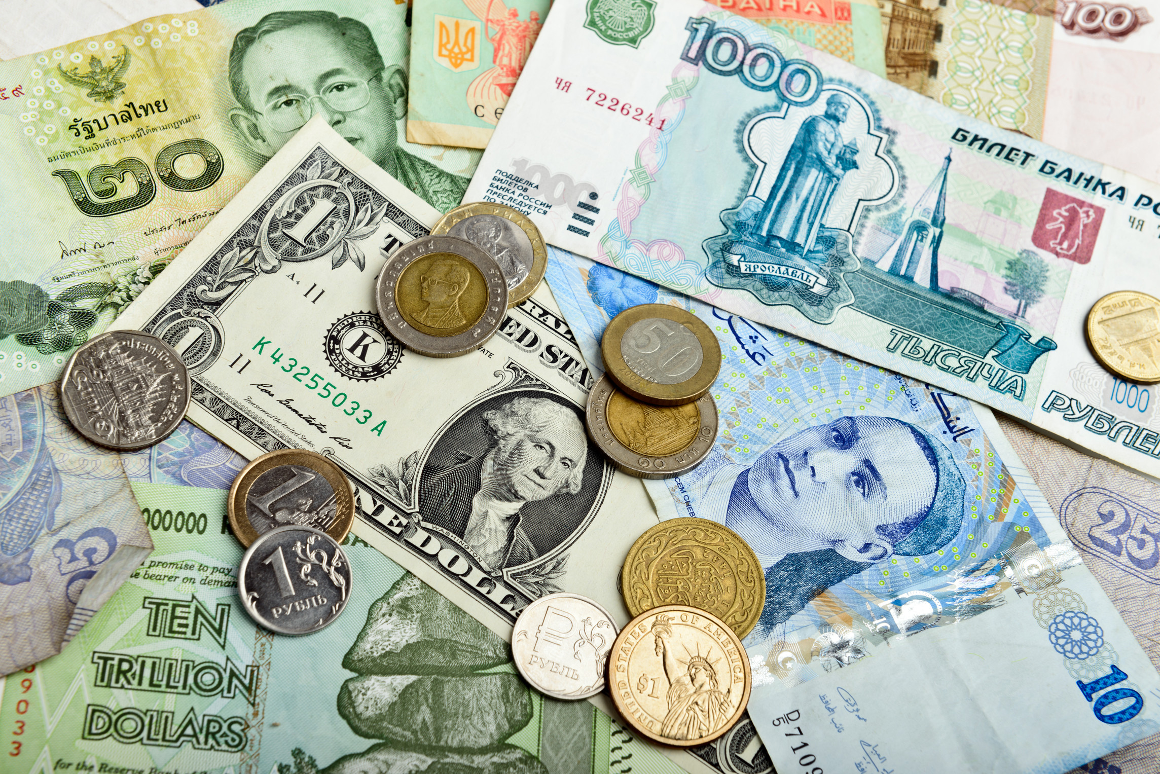 Different currencies